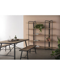 Estanteria Madera y Metal